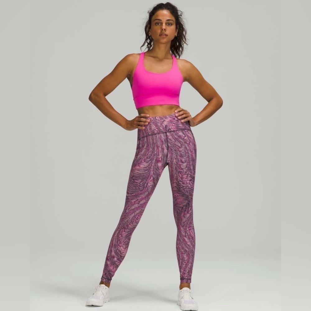 Lululemon Swift Speed High-Rise Tight 28" Dimensional Sonic Pink Multi